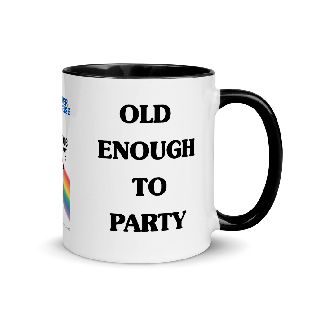 Superbad Old Enough To Party Ceramic Mug – Ripple