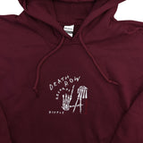 Embroidered L.A. Skeleton Hands Hoodie