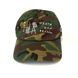 EMBROIDERED SCRATCH L.A. HANDS BASEBALL HAT CAMO