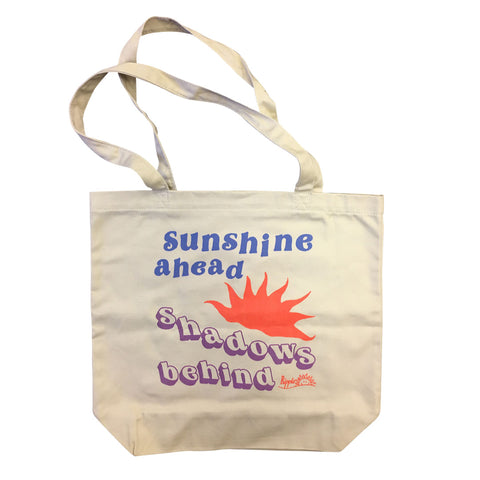 Ripple Sunshine Ahead Shadows Behind Organic Tote Bag